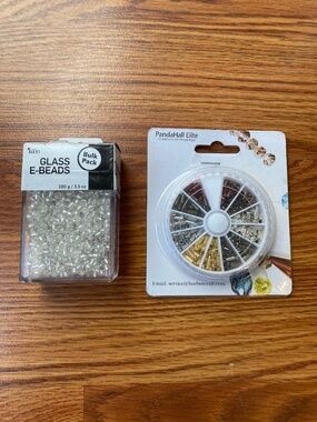 2 Packs of crafters beads